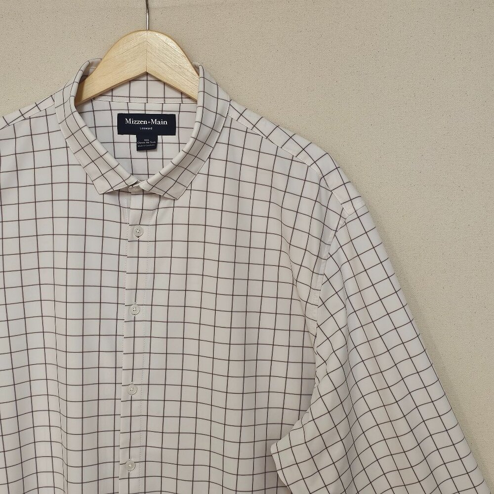 Mizzen+Main Leeward Button Down Classic Fit No Tuck XXL